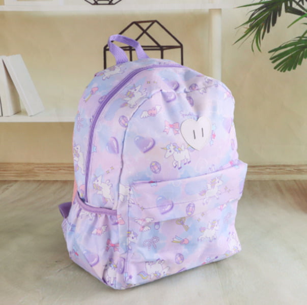 Custom Unicorn Kids Backpack | Lightweight Cartoon School Bag with Adjustable Straps