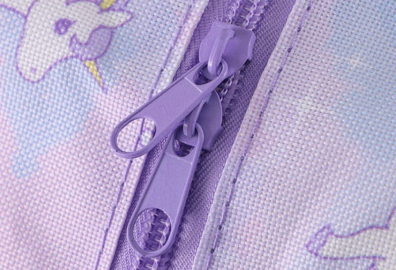 Custom Unicorn Kids Backpack | Lightweight Cartoon School Bag with Adjustable Straps