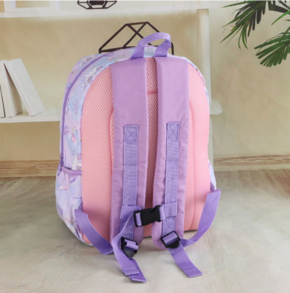 Custom Unicorn Kids Backpack | Lightweight Cartoon School Bag with Adjustable Straps