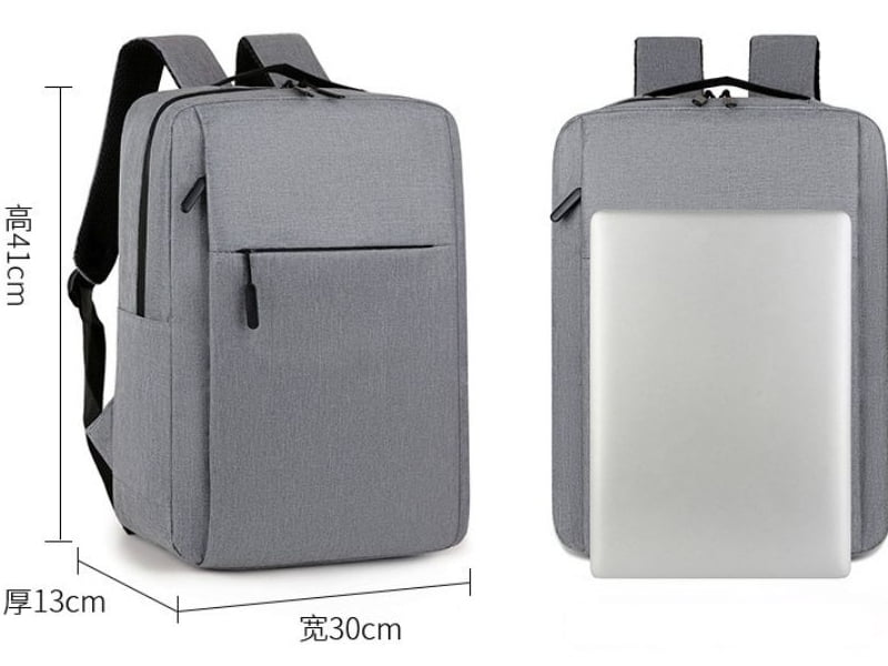 Custom Large Capacity School Backpack for Teens – Lightweight Student Bookbag with USB Charging Port