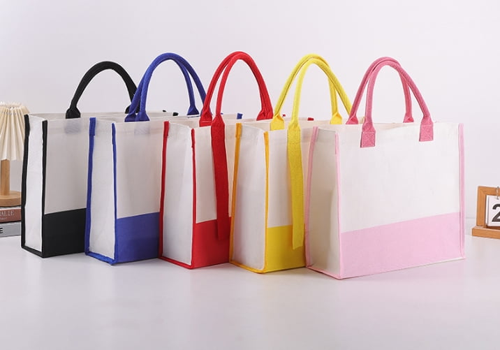 Custom Canvas Tote Bag for Shopping & Daily Use – Eco-Friendly Cotton Shoulder Bag with Logo Printing