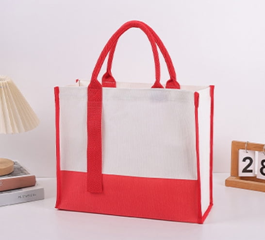 Custom Canvas Tote Bag for Shopping & Daily Use – Eco-Friendly Cotton Shoulder Bag with Logo Printing
