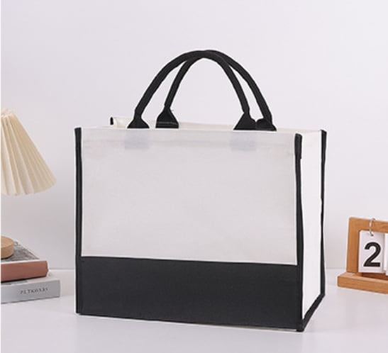 Custom Canvas Tote Bag for Shopping & Daily Use – Eco-Friendly Cotton Shoulder Bag with Logo Printing