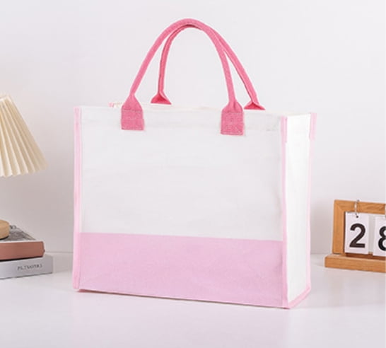 Custom Canvas Tote Bag for Shopping & Daily Use – Eco-Friendly Cotton Shoulder Bag with Logo Printing