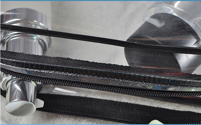 Large Capacity Transparent PVC Cosmetic Bag Waterproof Travel Toiletry Organizer