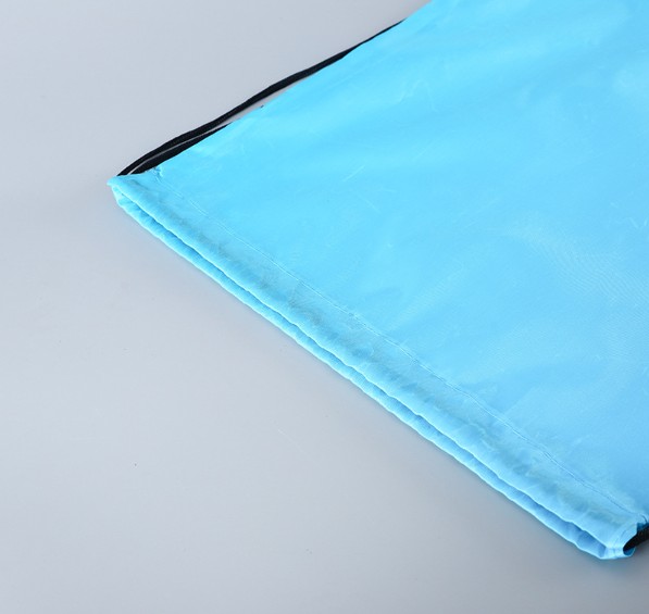 Polyester Drawstring Backpack Sports Gym Sack Bag Lightweight Outdoor Storage Bag
