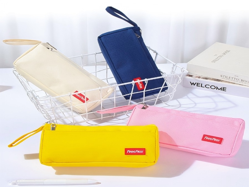Large Capacity Pencil Case Durable School Stationery Organizer Bag for Students